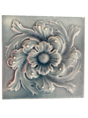 Cambridge Tile - Set of 10 Antique 6x6 Relief Field Tiles