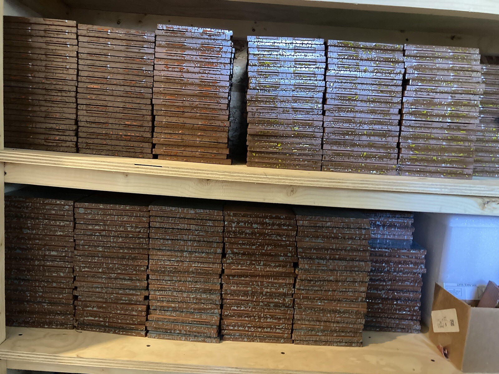 Vintage American Olean Caribbean Blue Subway Tiles — NOS, 3x6 - Image 5