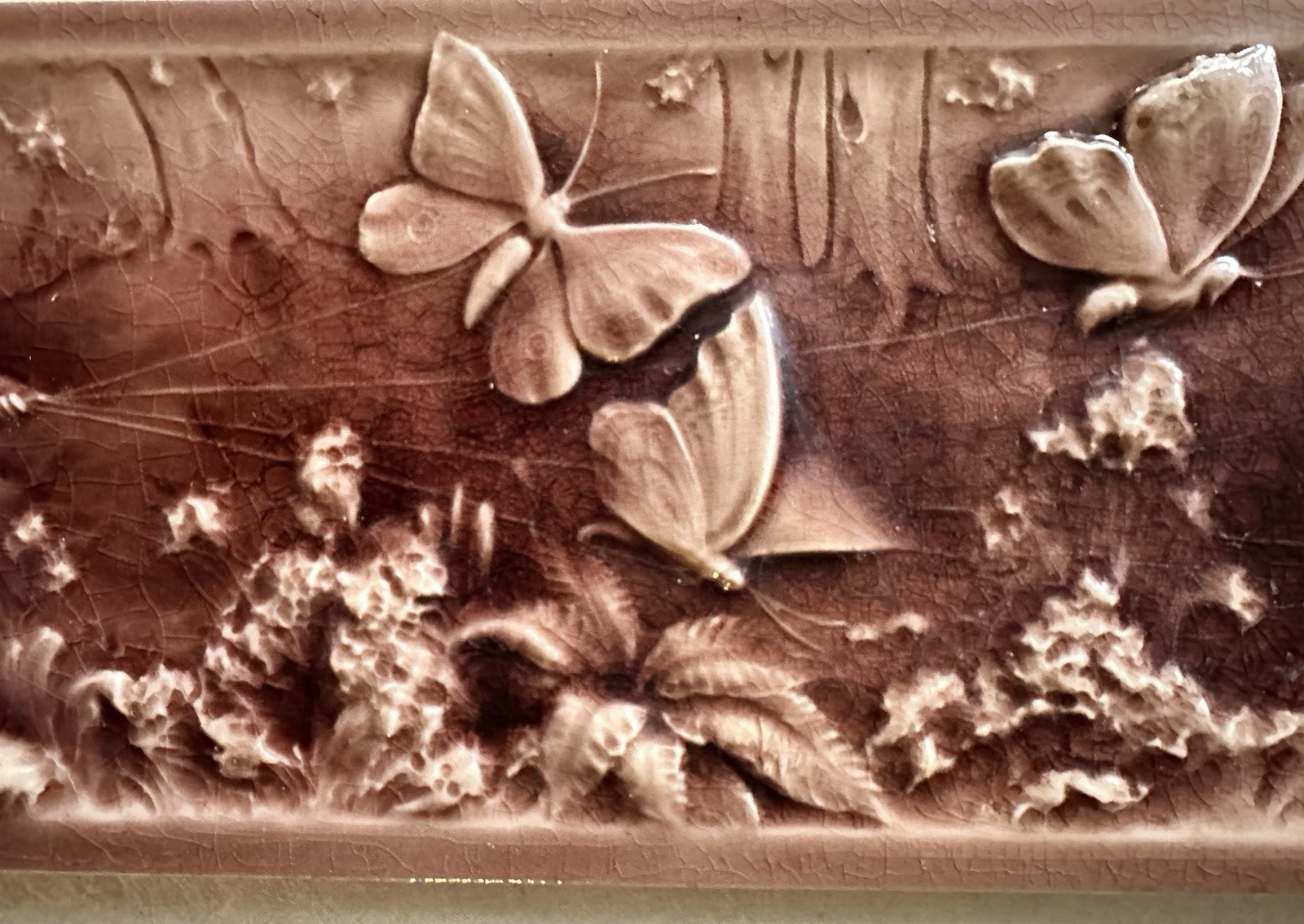 Antique AETCO Art Nouveau Allegory Figural Panel — 18 in, c.1890 - Image 3