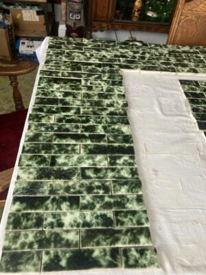 Cambridge Tile Company - Forest Marble Green Bathroom Tile Set - Pittsburgh PA