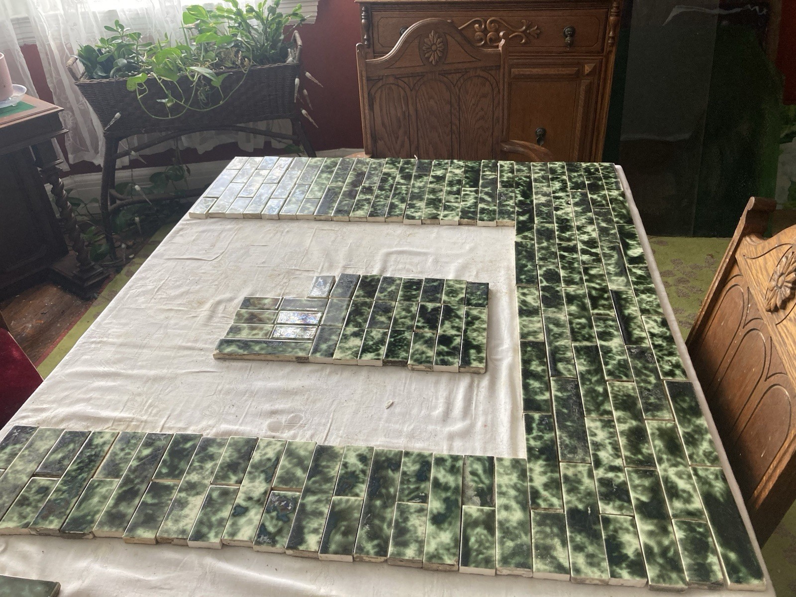 Cambridge Tile Company - Forest Marble Green Bathroom Tile Set - Pittsburgh PA - Image 2