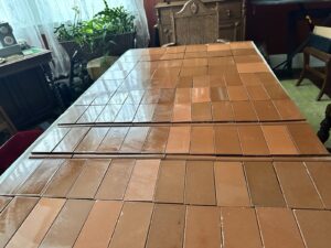 Nabisco Mansion Salvaged Fireplace or Architectural Panel - 33 Tiles